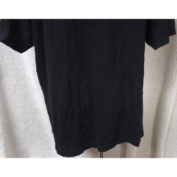 Vtg Dynasty Chicago White Sox MLB XL Black White Metallic Relaxed Fit T-Shirt 04 - Picture 9 of 11